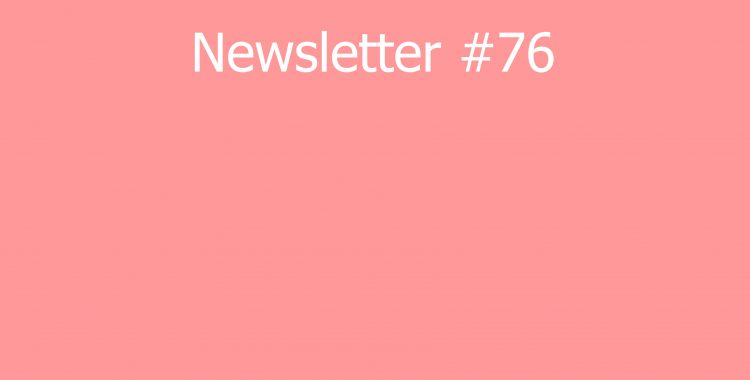 Newsletter #76 – Février 2018