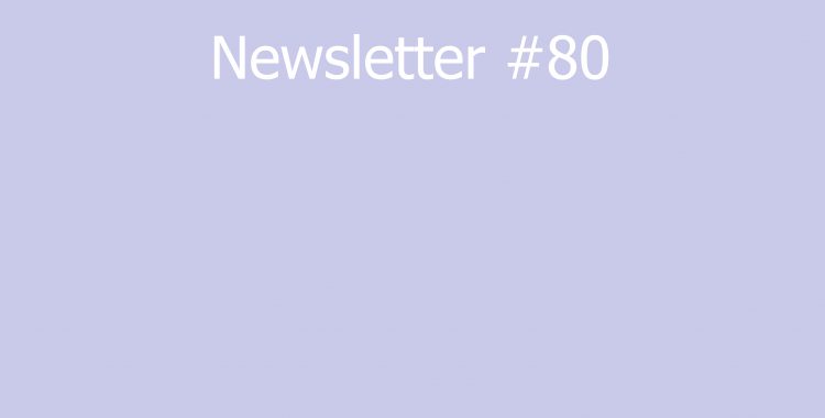 Newsletter #80