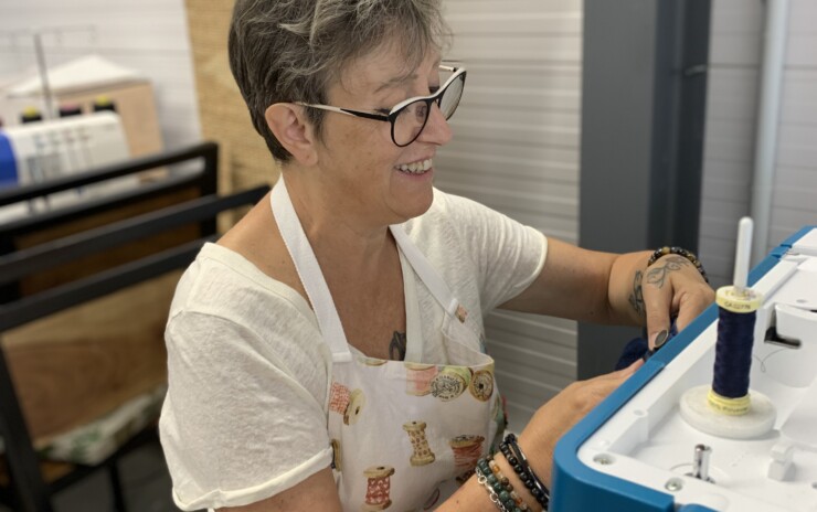 Atelier couture avec Florence