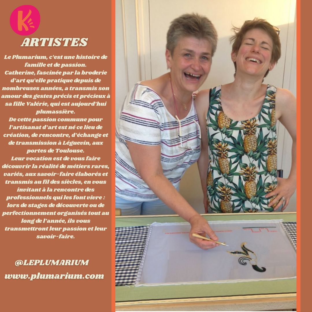 présentation de Catherine monplaisi et valerie Tanfin