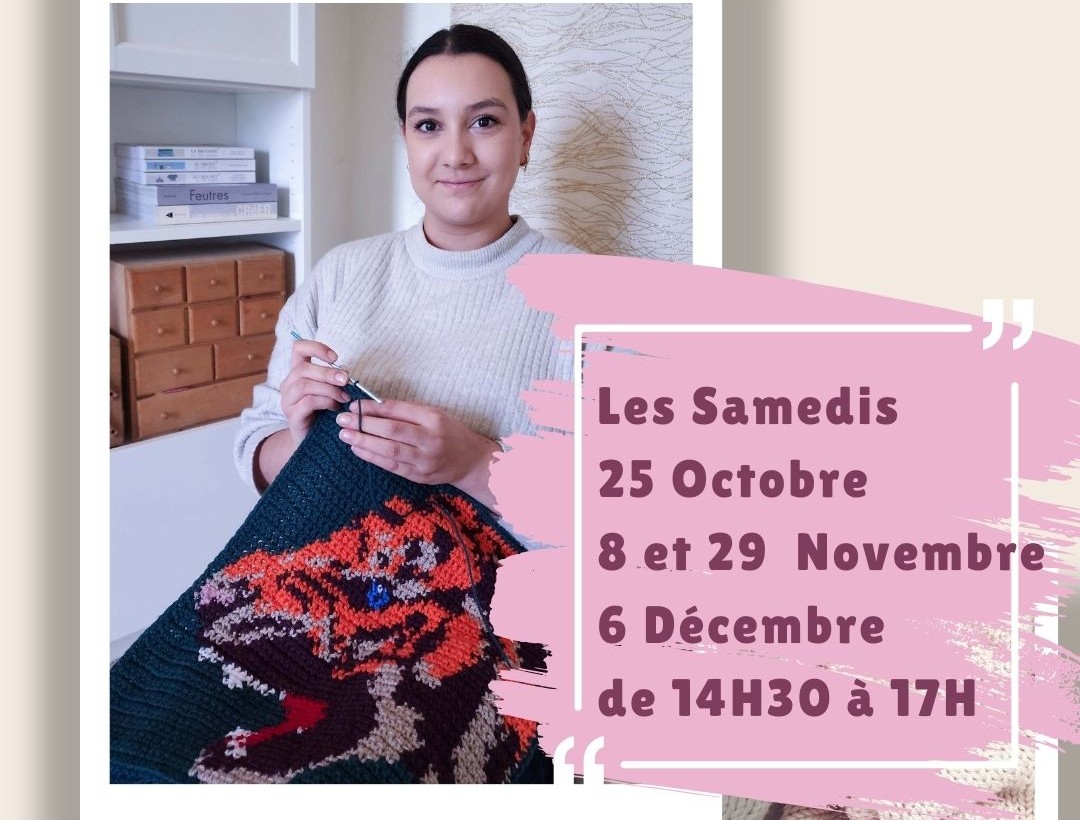 COURS DE CROCHET AVEC CÉLIA
