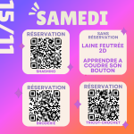 QR codes pour réserver les ateliers toulouse nouvelle mode 2025 part 1