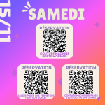 QR codes pour réserver les ateliers toulouse nouvelle mode 2025 part 2