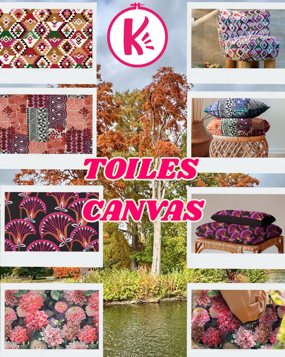 toiles canvas nouveautés hiver 2025 kreatiss