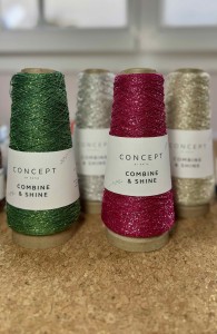 Combines shines and paillettes katia