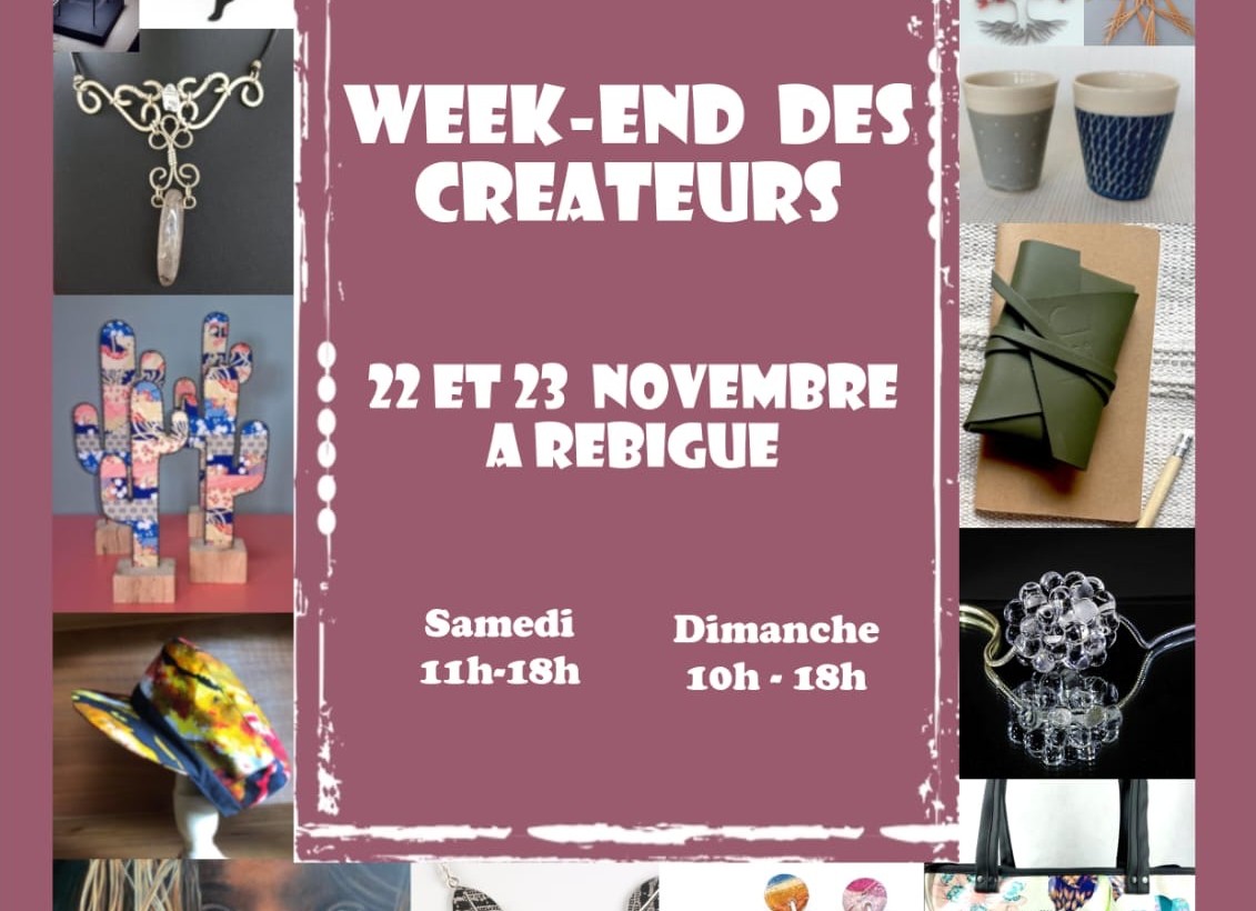 Week-end des créateurs à Rebigue 2025