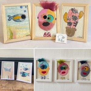 présentation 3 des creation de Titlaine au feutrage de laine présentation 3 des creation de Titlaine au feutrage de laine