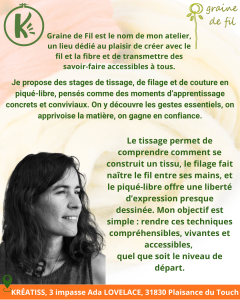2atelier du 2 mai 2026 chez kreatiss par graine de fil pour feutrage à l'aiguille 2atelier du 2 mai 2026 chez kreatiss par graine de fil pour feutrage à l'aiguille