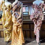 Présentation des soies chez Liberty à Londres