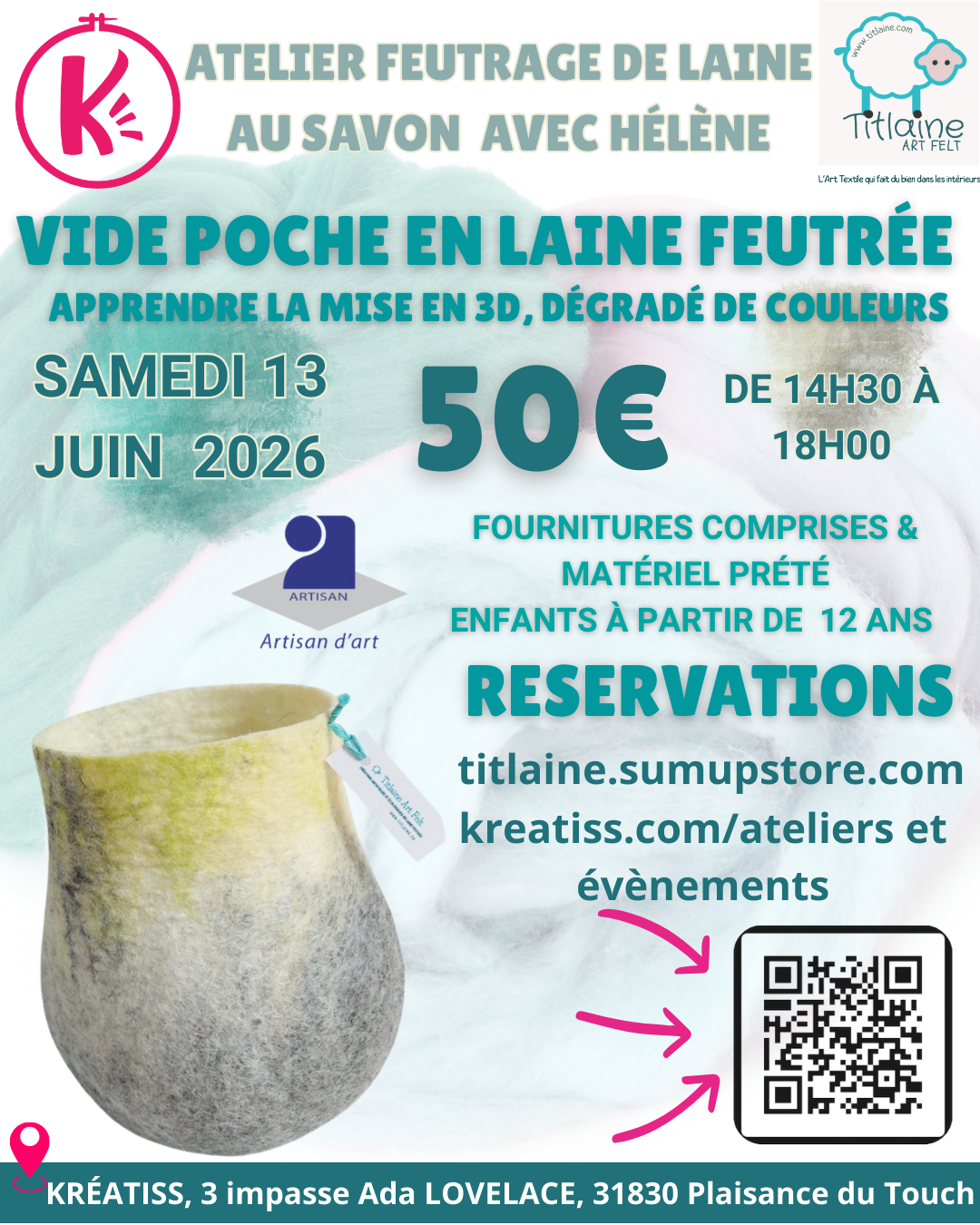 4POST TITLAINE 13 JUIN 2026 CHEZ KREATISS