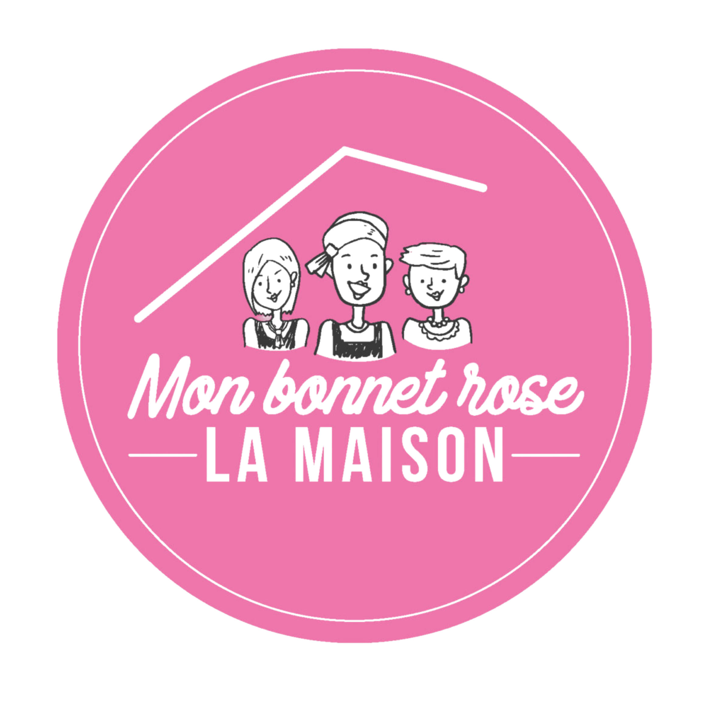 _PHOTO logo mon bonnet rose Mon Bonnet Rose : bonnets chimio colorés cousus en jersey pour Octobre Rose